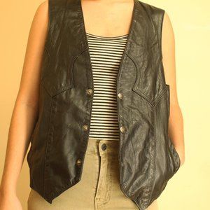 Vintage Leather Vest
